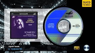 63 Taneyev  Symphony No 4 Svetlanov  Танеев  Симфония №4 Светланов [upl. by Marwin]