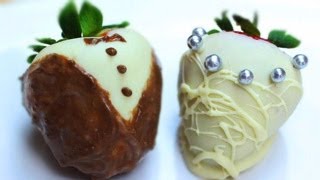 How To Decorate Chocolate Strawberries [upl. by Treblihp]