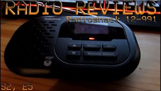 Radio Reviews RadioShack 12991 [upl. by Elliott]