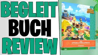 IHR KÖNNT DAS BEGLEITBUCH GEWINNEN  Animal Crossing New Horizons Buch Review deutsch [upl. by Chuch]