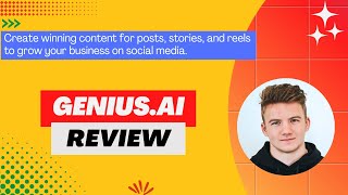 GeniusAI Review Demo  Tutorial I Create engaging Content to Boost Your Product amp Services Sales [upl. by Veejar]