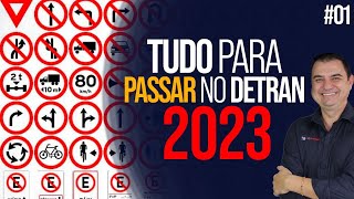 Aula Preparatória para Prova Teórica do Detran 2023 01 [upl. by Primaveras726]