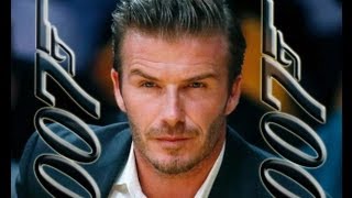 David Beckham the new James Bond 007 [upl. by Annatnas]