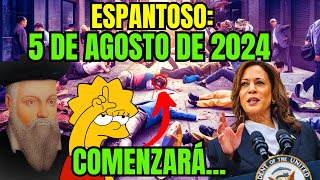 ¡ESPANTOSO Lo que Los Simpson predijeron para KAMALA HARRIS está dejando a TODOS CON MIEDO [upl. by Barayon]