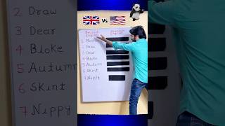 British English vs American English  Part 13  QuickLingoAmit britishenglish americanenglish [upl. by Ainimreh]