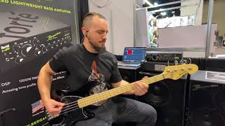 Bergantino Forte HP amp Sandberg Electra VS4 Demo  Zoviet quotDame Masquot Bass Playthrough [upl. by Botti]