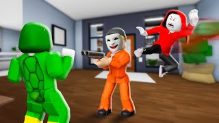 Robber Attack House Mikey And JJ  Maizen Roblox  ROBLOX Brookhaven 🏡RP  FUNNY MOMENTS [upl. by Terese]