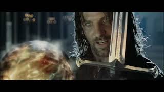 LOTR The Return of the King Extended Edition Aragorn Masters the Palantír [upl. by Tennes]