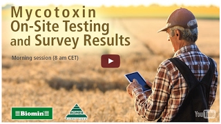 Webinar Mycotoxin Testing and Survey Results  Feb 8 2017 [upl. by Aibonez]