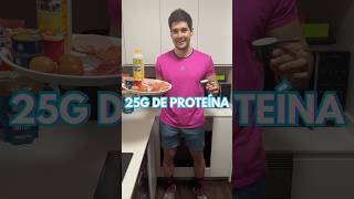 25G DE PROTEÍNA EN COMIDA 🍔 [upl. by Eisus]