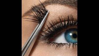 How To Remove False Eyelashes without pulling [upl. by Ealasaid]