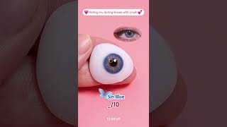 Rating my dating contact lenses with crush✨ [upl. by Aneez955]