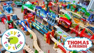 Thomas and Friends  Thomas Train HUGE INVENTORY with KidKraft Brio Imaginarium  Toy Trains 4 Kids [upl. by Giuditta301]