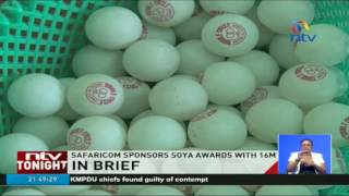 Sports in brief Safaricom sponsors SOYA awards with 16M [upl. by Gratia]