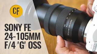 Sony FE 24105mm f4 G OSS lens review with samples Fullframe amp APSC [upl. by Ahsyek]