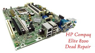 HP Compaq 8200 Elite not turning on  msi infotech [upl. by Denny]