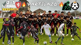 México SUB17 vs República Checa SUB17 RESUMEN ⚪️ Mondial Montaigu J2 • Final 🇲🇽21🇨🇿 2832024 [upl. by Harutek]