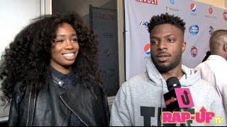 TDEs SZA and Isaiah Rashad Talk Kendrick Grammy Performance [upl. by Acinomaj]