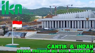 IKN HARI INI‼️SEMAKIN CAKEPRumput Zoyzia Martella Lapangan upacara Istana Presiden Kota Nusantara [upl. by Noirda]