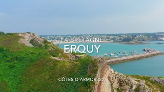 Erquy  Bretagne France  Drone DJI MAVIC 2 PRO 4K [upl. by Jehoash43]