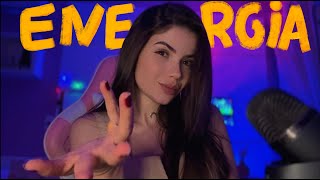 ASMR Limpando sua energia negativa 🌿✨ ASMR DA RAFA [upl. by Ellehcear]