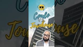 🌇 Condo vs Townhouse Unraveling the Differences Shorts RealEstate Vancouver SunnyInVan 🏘️ [upl. by Lama]