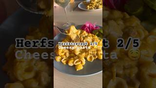 MAKEN 🤤 recept herfstrecept herfstpasta cheesypasta vlog minivlog [upl. by Relyuhcs]