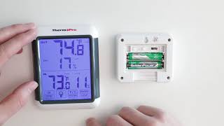 ThermoPro TP65 Indoor and Outdoor Thermometer [upl. by Feliza]