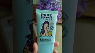 INSIGHT pore minimizer Primer review 😳🥰 shortsfeed insight minivlog shorts yt Rinakabeer19 [upl. by Pinter]