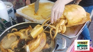 Hong Kong Giant Seafood Cuttlefish​  香港小食  巨無霸海鮮 [upl. by Adlih]