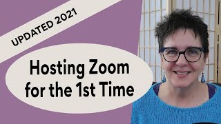 How to Host a Zoom Meeting for the First Time UPDATED  How to use Zoom [upl. by Mathur]