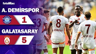 Adana Demirspor 15 Galatasaray I Maç Özeti I Trendyol Süper Lig 4 Hafta galatasaray gs [upl. by Millian568]