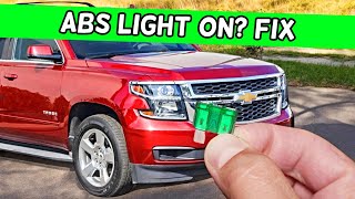 Why ABS Light On Brake Light On Chevrolet Tahoe Chevy Suburban 2014 2015 2016 2017 2018 2019 [upl. by Labinnah]