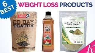 6 Best Weight Loss products in India with Price  Top Fat Burner Remedies [upl. by Dagmar957]