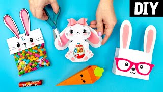 12 IDEIAS BARATINHAS PARA PRESENTEAR NA PÁSCOA 🐰 DIY com Papel [upl. by Kress]