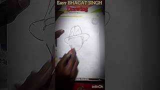 Drawing kaise banaen Bhagat Singh drawingbhagatshortsviraltrending how to drawing ankit art [upl. by Bael106]