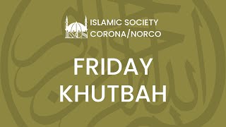 ISCN Friday Khutbah  Race To Goodness And Forgiveness  Dr Ammar Kahf  92724 [upl. by Anauqat]