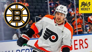 Boston Bruins Sign James Van Riemsdyk [upl. by Aiceled]