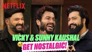 Vicky amp Sunny Kaushal Spill the MOST EMBARRASSING Childhood Secrets on TheGreatIndianKapilShow [upl. by Uyr362]