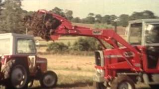 Massey Ferguson 590 old 70 promotion video [upl. by Sheaff343]