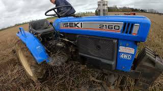 1986 Iseki TX 2160 F 4WD 08 Litre 3Cyl Diesel Compact Utility Tractor 16 HP [upl. by Sudoeht]