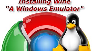 Crouton 4 Chromebook Tutorials Installing Wine a Windows Emulator [upl. by Fisken]