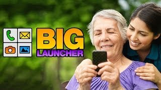 BIG Launcher  Simple home screen for seniors and people with vision problems [upl. by Gariepy]