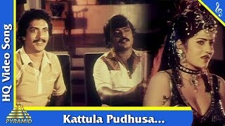 Kattula Pudhusa Song Idhu Enga Boomi Tamil Movie Songs  Vijayakanth Jayamalini Pyramid Music [upl. by Box]