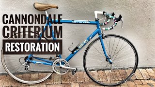 Cannondale Criterium Restoration [upl. by Alyahsat960]