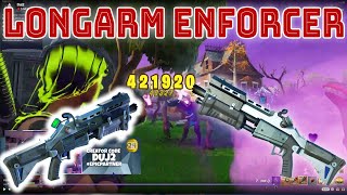 FUN DAMAGE Longarm Enforcer  Fortnite STW [upl. by Ihtraa]