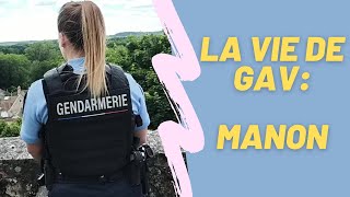 LA VIE DE GENDARME ADJOINT VOLONTAIRE  Manon [upl. by Kohl]