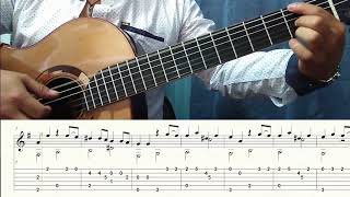 SINFONÍA 40 tutorial guitarra [upl. by Hnamik]