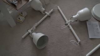 Ikea Hektar Floor Lamp  Unboxing and Assembly  Let There Be Light [upl. by Repmek]