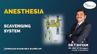 Anesthesia  Scavenging System  Raaonline anesthesia scavenging anesthesiology [upl. by Spindell604]